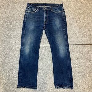 Levis 514 Jeans Mens Size 36X28 Blue Medium Wash Denim Straight Fit